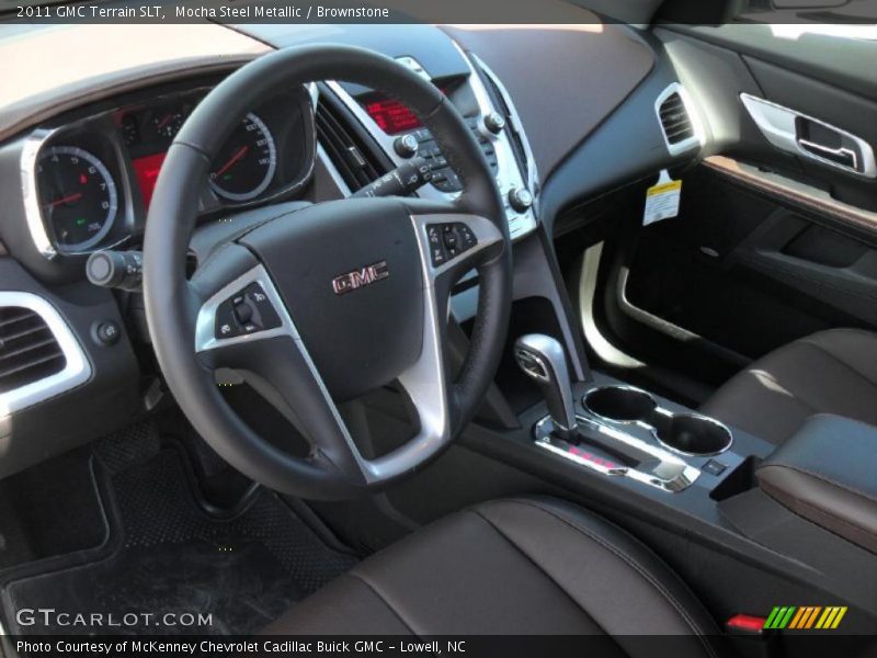 Mocha Steel Metallic / Brownstone 2011 GMC Terrain SLT