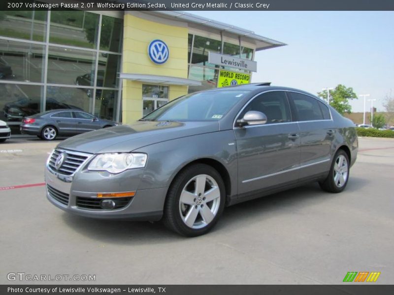 United Grey Metallic / Classic Grey 2007 Volkswagen Passat 2.0T Wolfsburg Edition Sedan