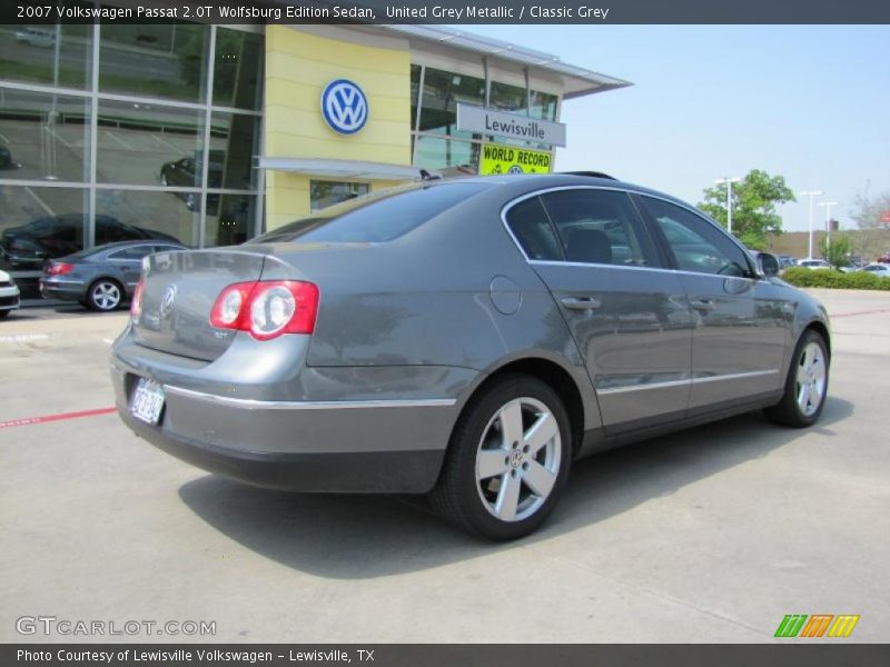 United Grey Metallic / Classic Grey 2007 Volkswagen Passat 2.0T Wolfsburg Edition Sedan