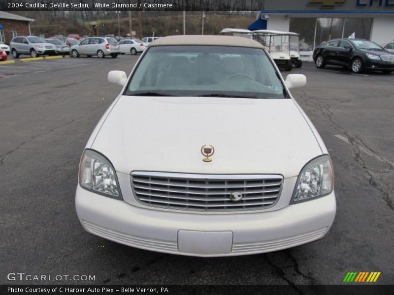 White Diamond / Cashmere 2004 Cadillac DeVille Sedan