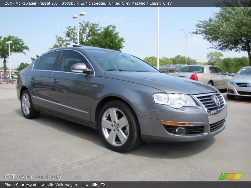 United Grey Metallic / Classic Grey 2007 Volkswagen Passat 2.0T Wolfsburg Edition Sedan