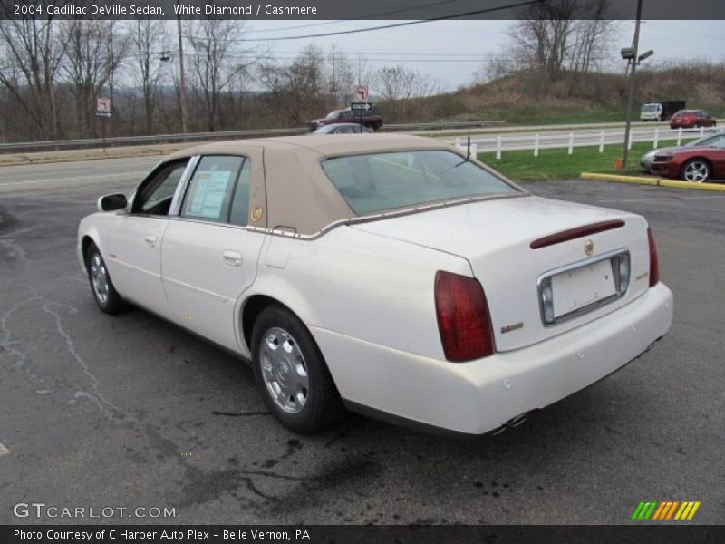White Diamond / Cashmere 2004 Cadillac DeVille Sedan