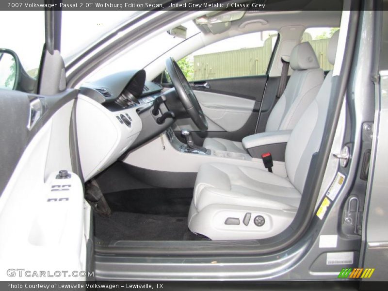 United Grey Metallic / Classic Grey 2007 Volkswagen Passat 2.0T Wolfsburg Edition Sedan