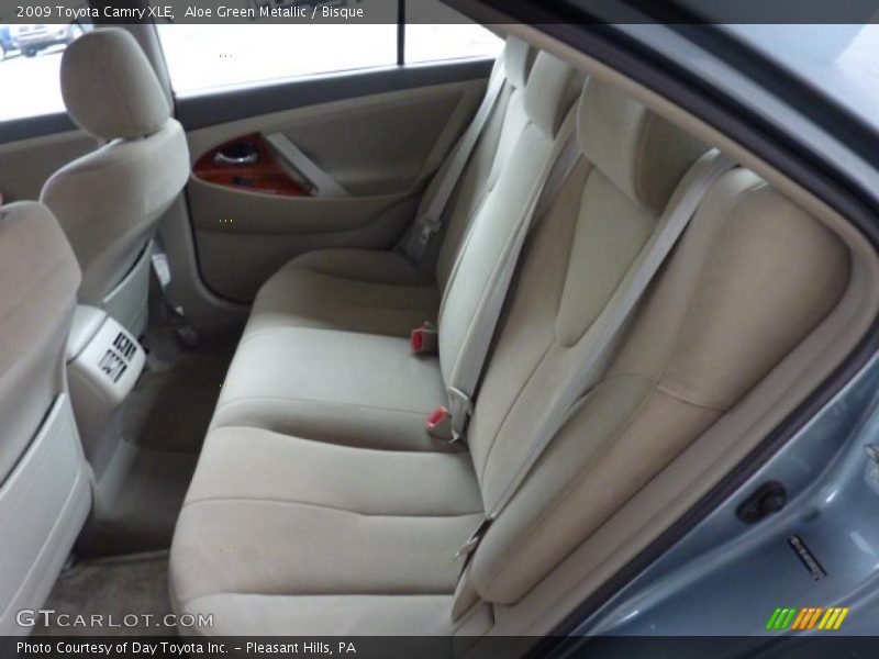 Aloe Green Metallic / Bisque 2009 Toyota Camry XLE