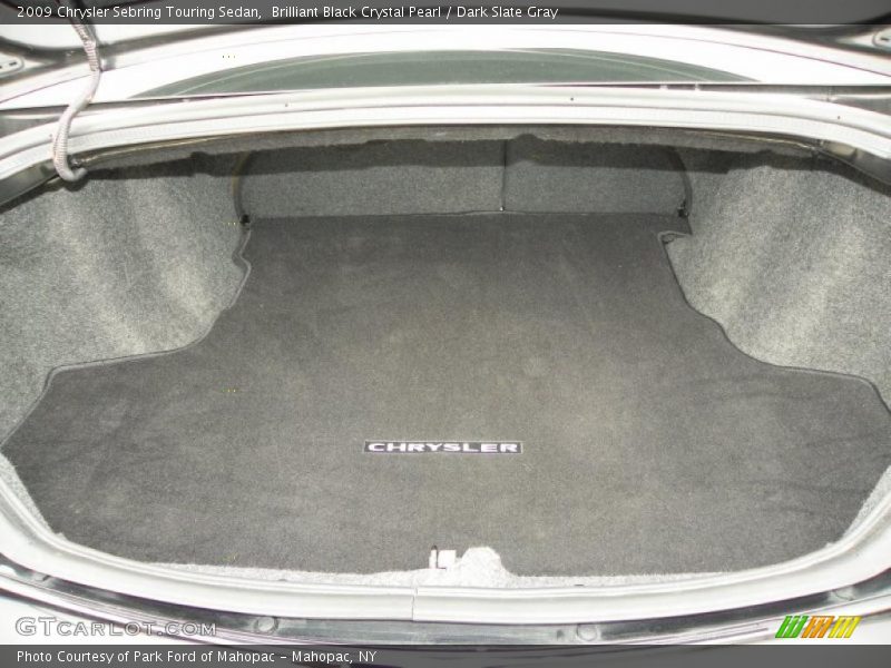 Brilliant Black Crystal Pearl / Dark Slate Gray 2009 Chrysler Sebring Touring Sedan