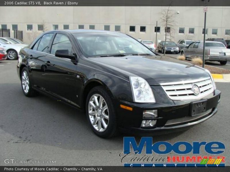 Black Raven / Ebony 2006 Cadillac STS V8