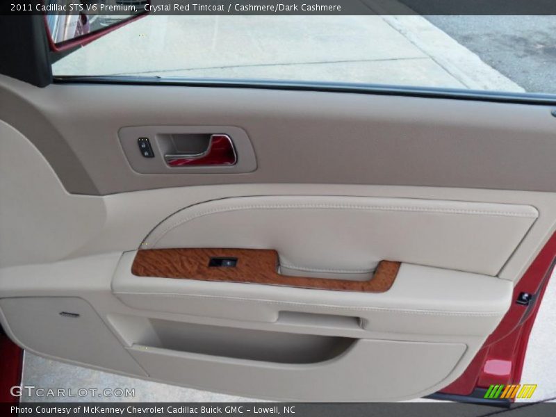 Crystal Red Tintcoat / Cashmere/Dark Cashmere 2011 Cadillac STS V6 Premium