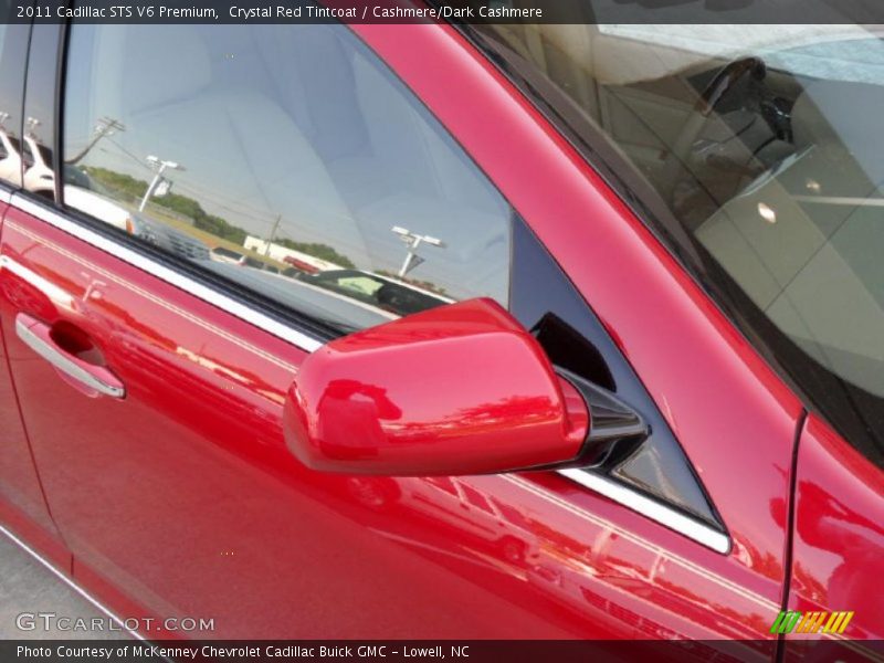 Crystal Red Tintcoat / Cashmere/Dark Cashmere 2011 Cadillac STS V6 Premium