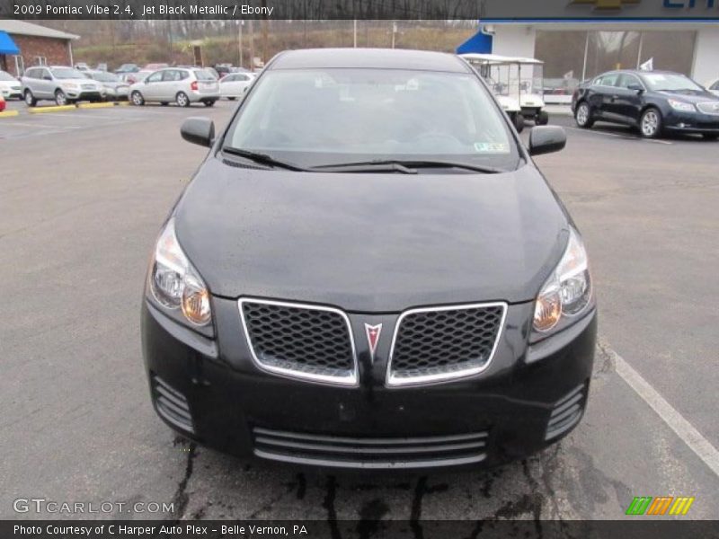 Jet Black Metallic / Ebony 2009 Pontiac Vibe 2.4