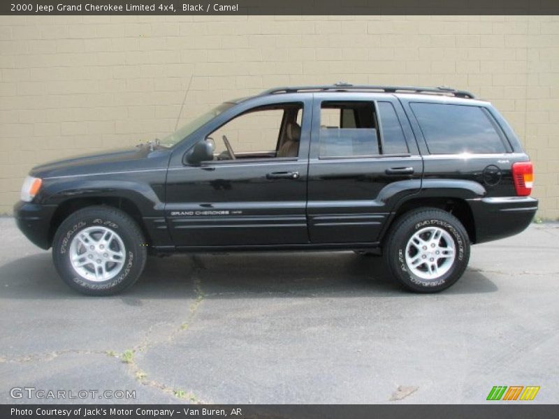 Black / Camel 2000 Jeep Grand Cherokee Limited 4x4