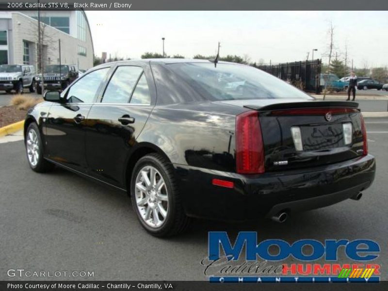 Black Raven / Ebony 2006 Cadillac STS V8