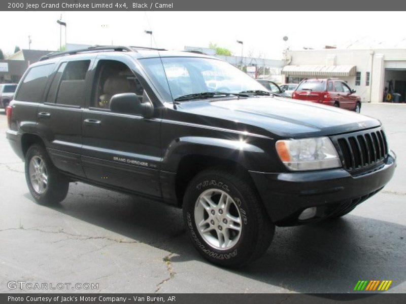 Black / Camel 2000 Jeep Grand Cherokee Limited 4x4