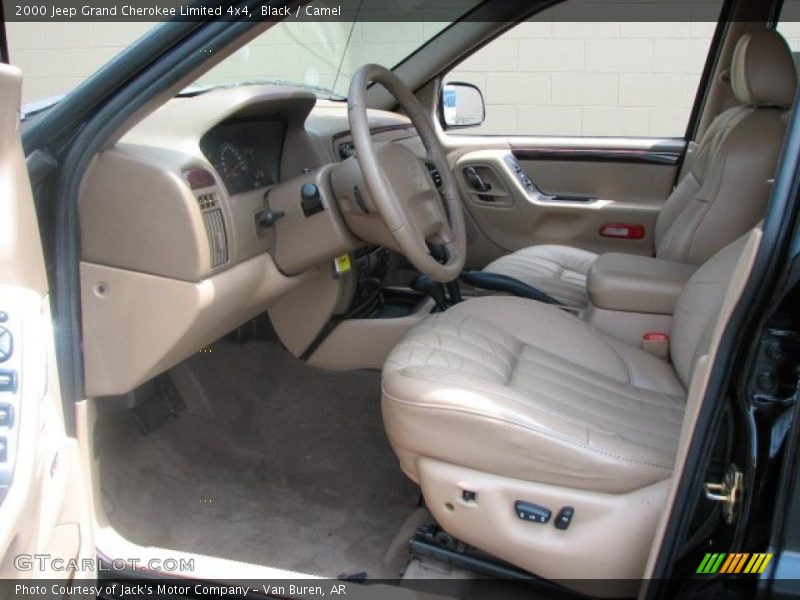 Black / Camel 2000 Jeep Grand Cherokee Limited 4x4