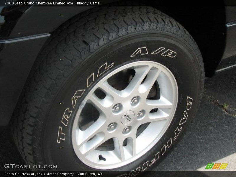 Black / Camel 2000 Jeep Grand Cherokee Limited 4x4