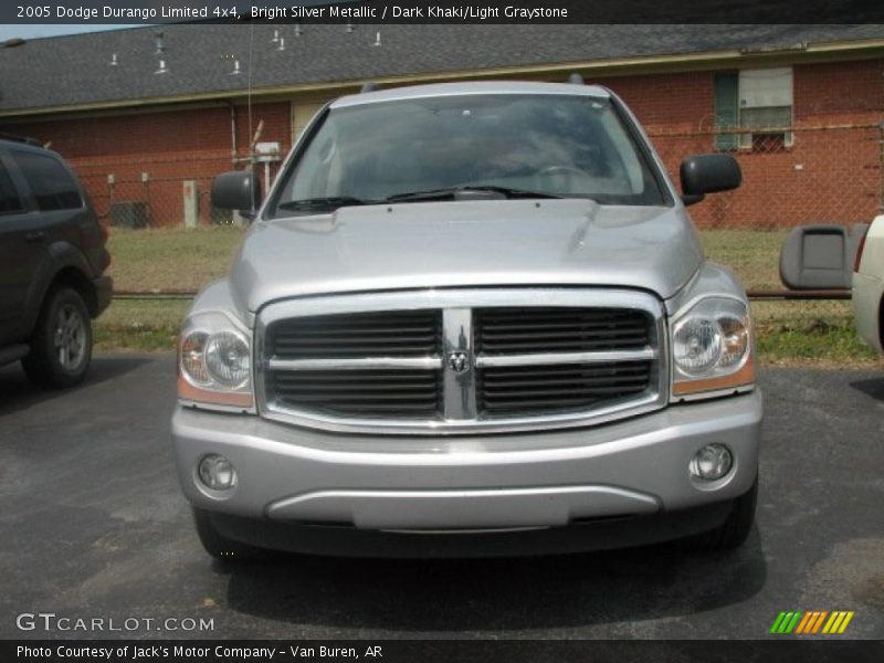 Bright Silver Metallic / Dark Khaki/Light Graystone 2005 Dodge Durango Limited 4x4