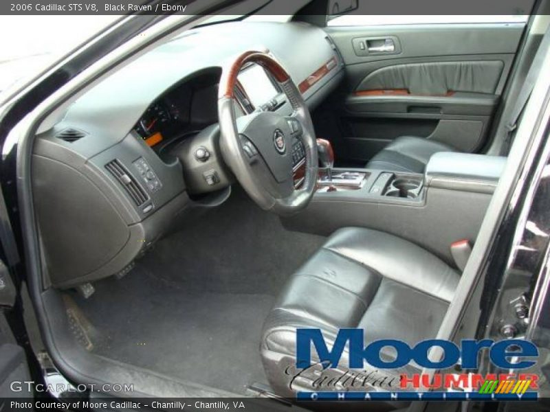 Black Raven / Ebony 2006 Cadillac STS V8