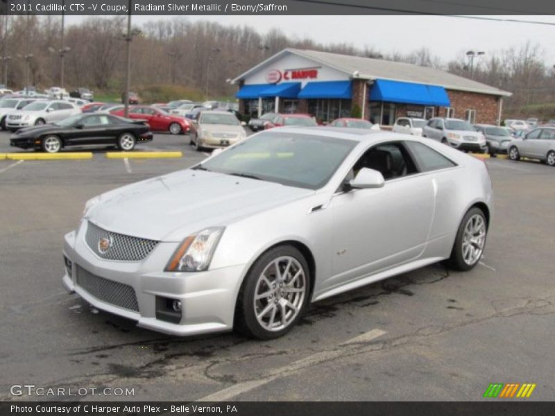 Front 3/4 View of 2011 CTS -V Coupe
