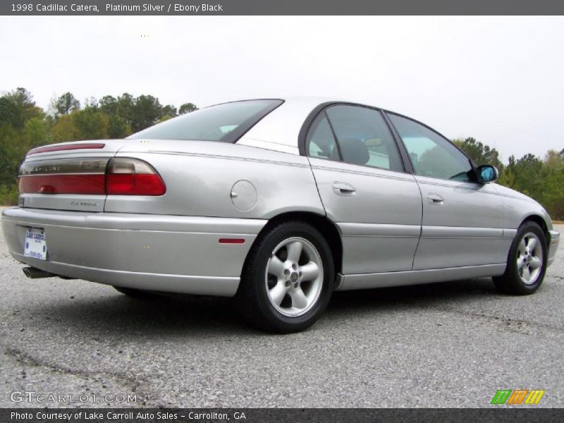 Platinum Silver / Ebony Black 1998 Cadillac Catera