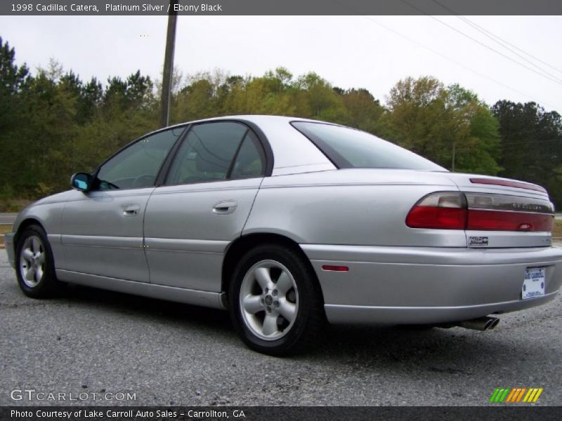 Platinum Silver / Ebony Black 1998 Cadillac Catera