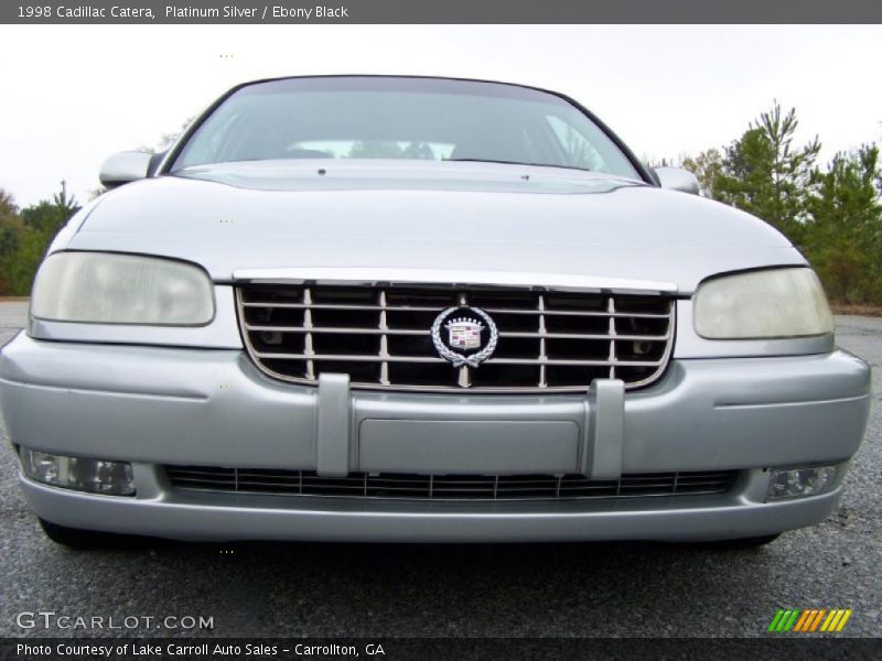 Platinum Silver / Ebony Black 1998 Cadillac Catera