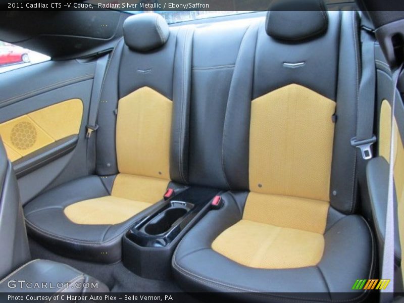  2011 CTS -V Coupe Ebony/Saffron Interior