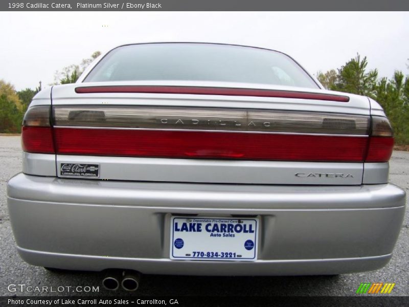 Platinum Silver / Ebony Black 1998 Cadillac Catera