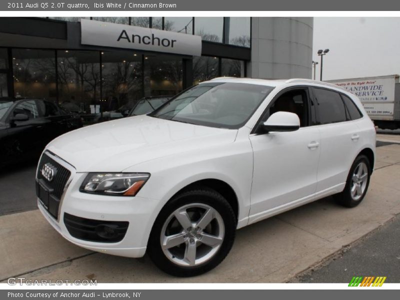Ibis White / Cinnamon Brown 2011 Audi Q5 2.0T quattro