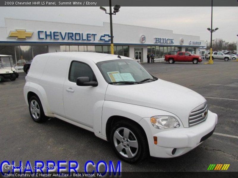 Summit White / Ebony 2009 Chevrolet HHR LS Panel