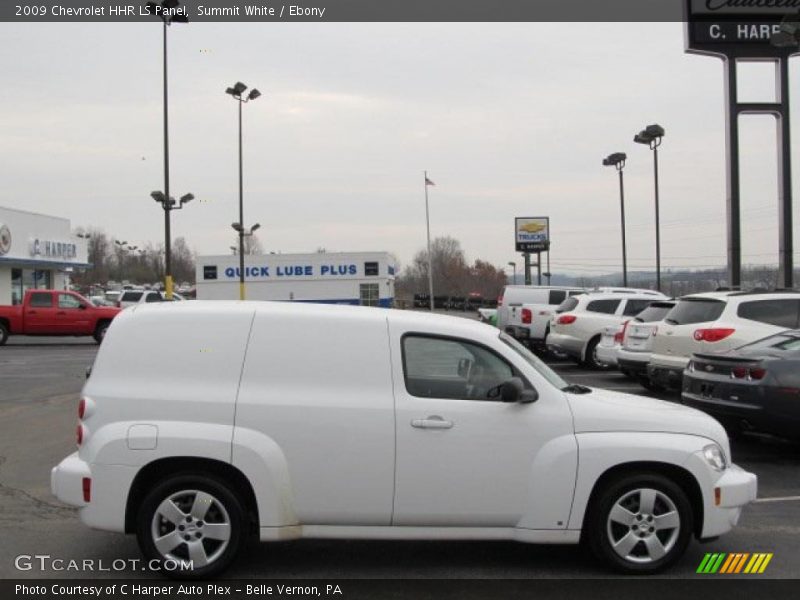 Summit White / Ebony 2009 Chevrolet HHR LS Panel