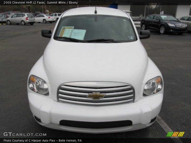 Summit White / Ebony 2009 Chevrolet HHR LS Panel