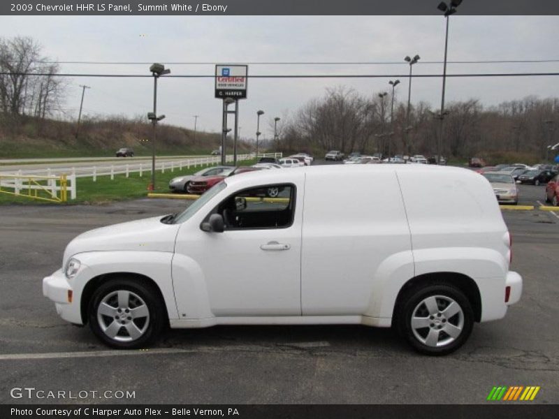 Summit White / Ebony 2009 Chevrolet HHR LS Panel