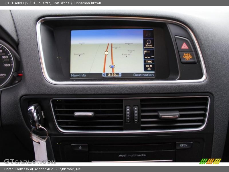 Navigation of 2011 Q5 2.0T quattro