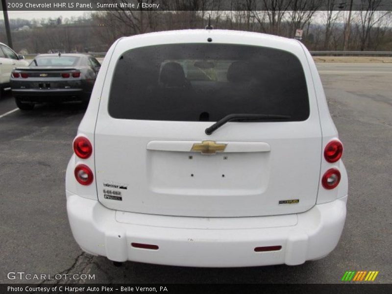 Summit White / Ebony 2009 Chevrolet HHR LS Panel