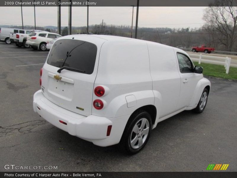 Summit White / Ebony 2009 Chevrolet HHR LS Panel