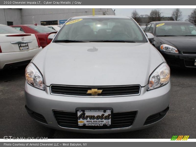 Cyber Gray Metallic / Gray 2010 Chevrolet Impala LT