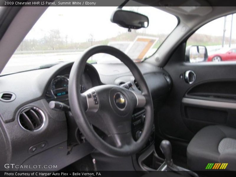 Summit White / Ebony 2009 Chevrolet HHR LS Panel