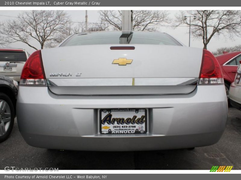 Cyber Gray Metallic / Gray 2010 Chevrolet Impala LT