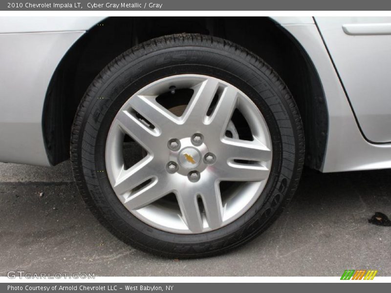 Cyber Gray Metallic / Gray 2010 Chevrolet Impala LT
