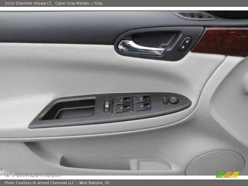 Cyber Gray Metallic / Gray 2010 Chevrolet Impala LT