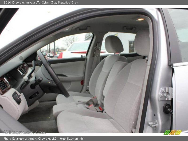 Cyber Gray Metallic / Gray 2010 Chevrolet Impala LT