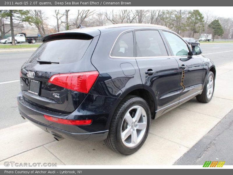 Deep Sea Blue Pearl Effect / Cinnamon Brown 2011 Audi Q5 2.0T quattro