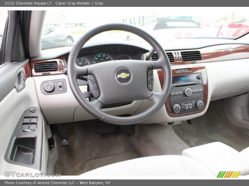 Cyber Gray Metallic / Gray 2010 Chevrolet Impala LT