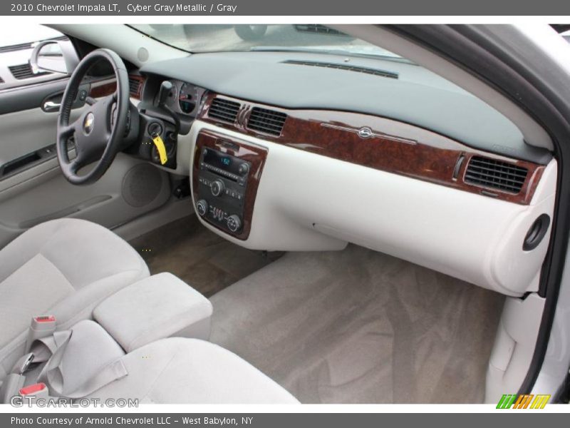 Cyber Gray Metallic / Gray 2010 Chevrolet Impala LT