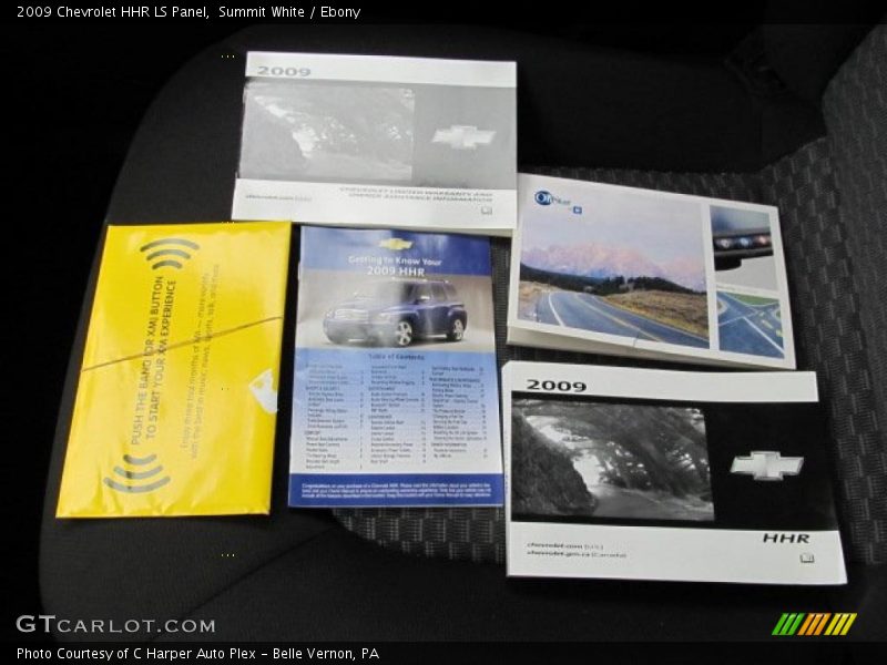 Summit White / Ebony 2009 Chevrolet HHR LS Panel