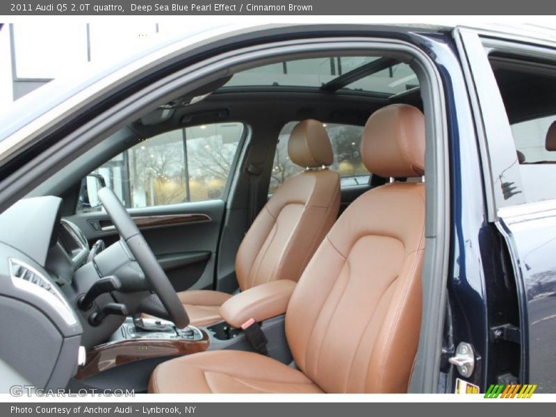  2011 Q5 2.0T quattro Cinnamon Brown Interior