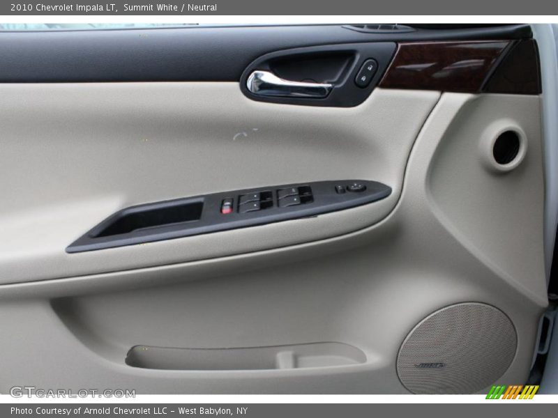 Summit White / Neutral 2010 Chevrolet Impala LT