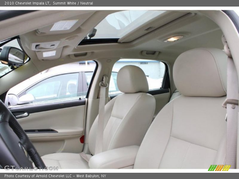 Summit White / Neutral 2010 Chevrolet Impala LT