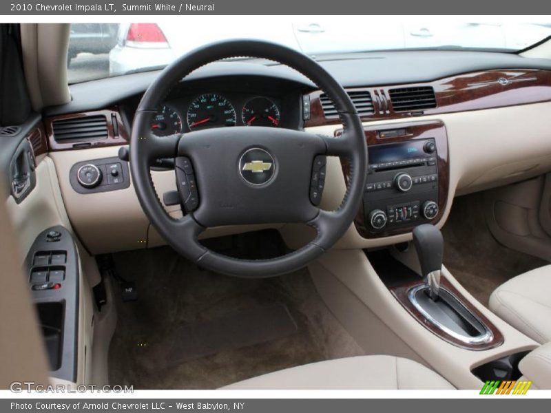 Summit White / Neutral 2010 Chevrolet Impala LT