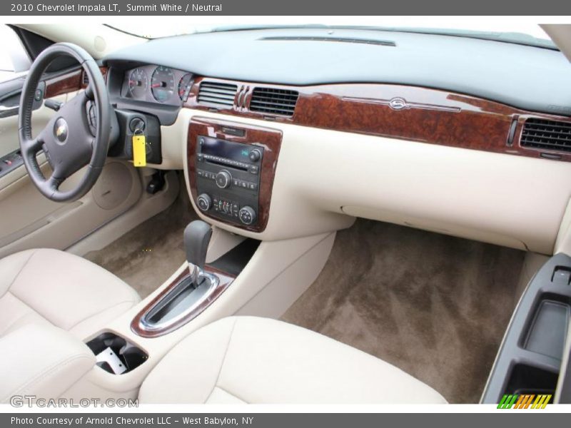 Summit White / Neutral 2010 Chevrolet Impala LT