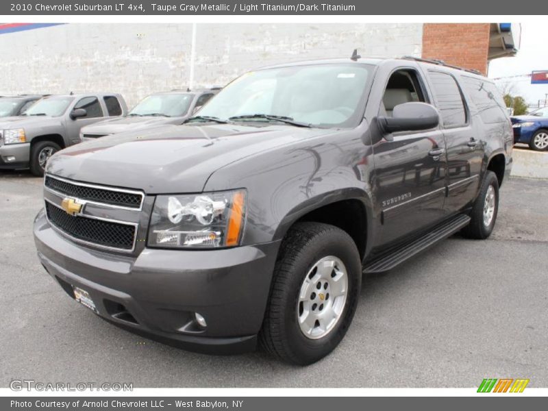 Taupe Gray Metallic / Light Titanium/Dark Titanium 2010 Chevrolet Suburban LT 4x4